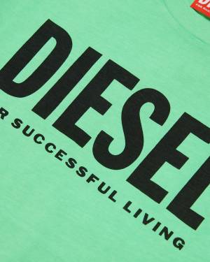 T-SHIRT DIESEL J01902 VERDE FLUO-2-mini