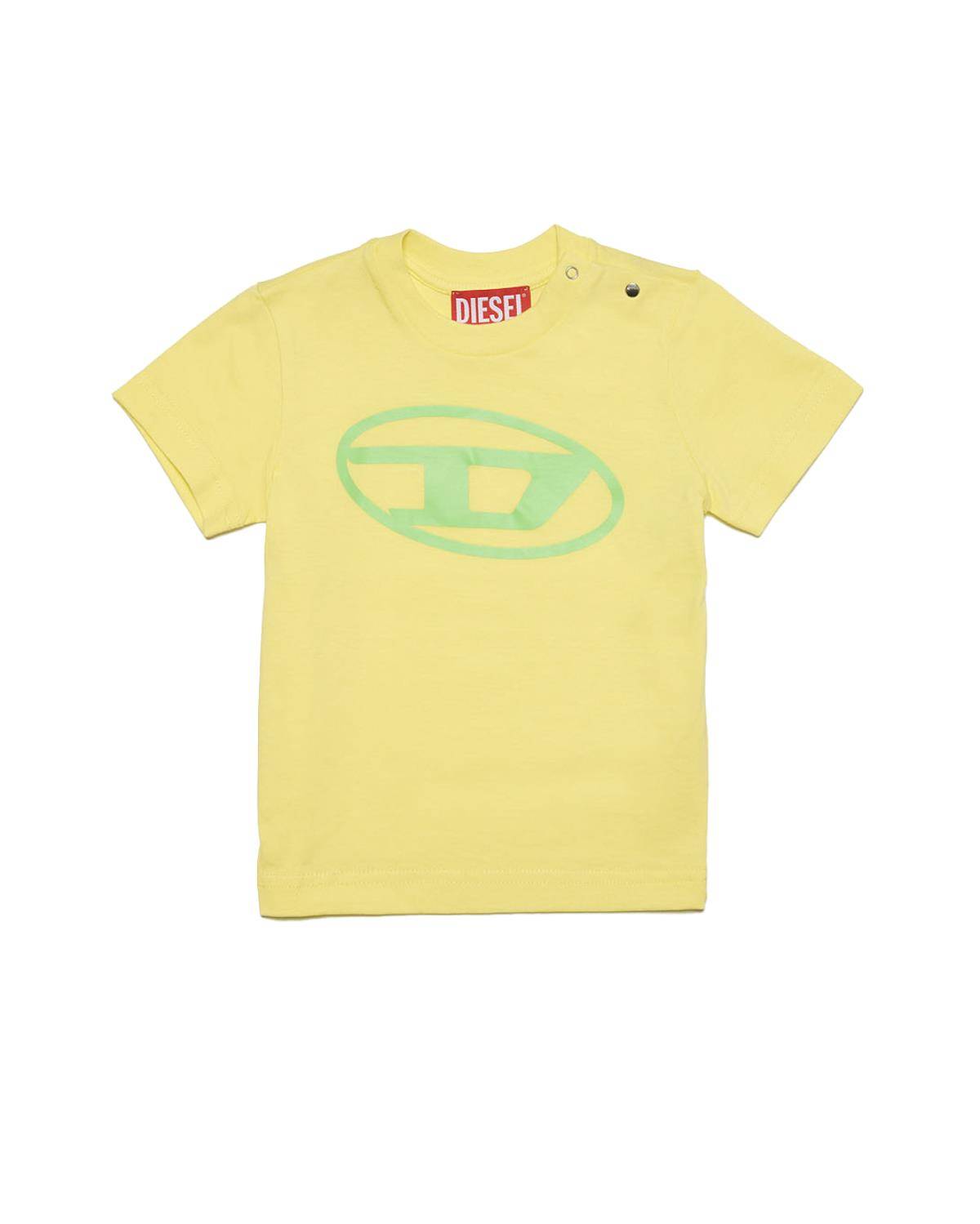 T-SHIRT DIESEL K00519 LIMONCELLO YELLOW