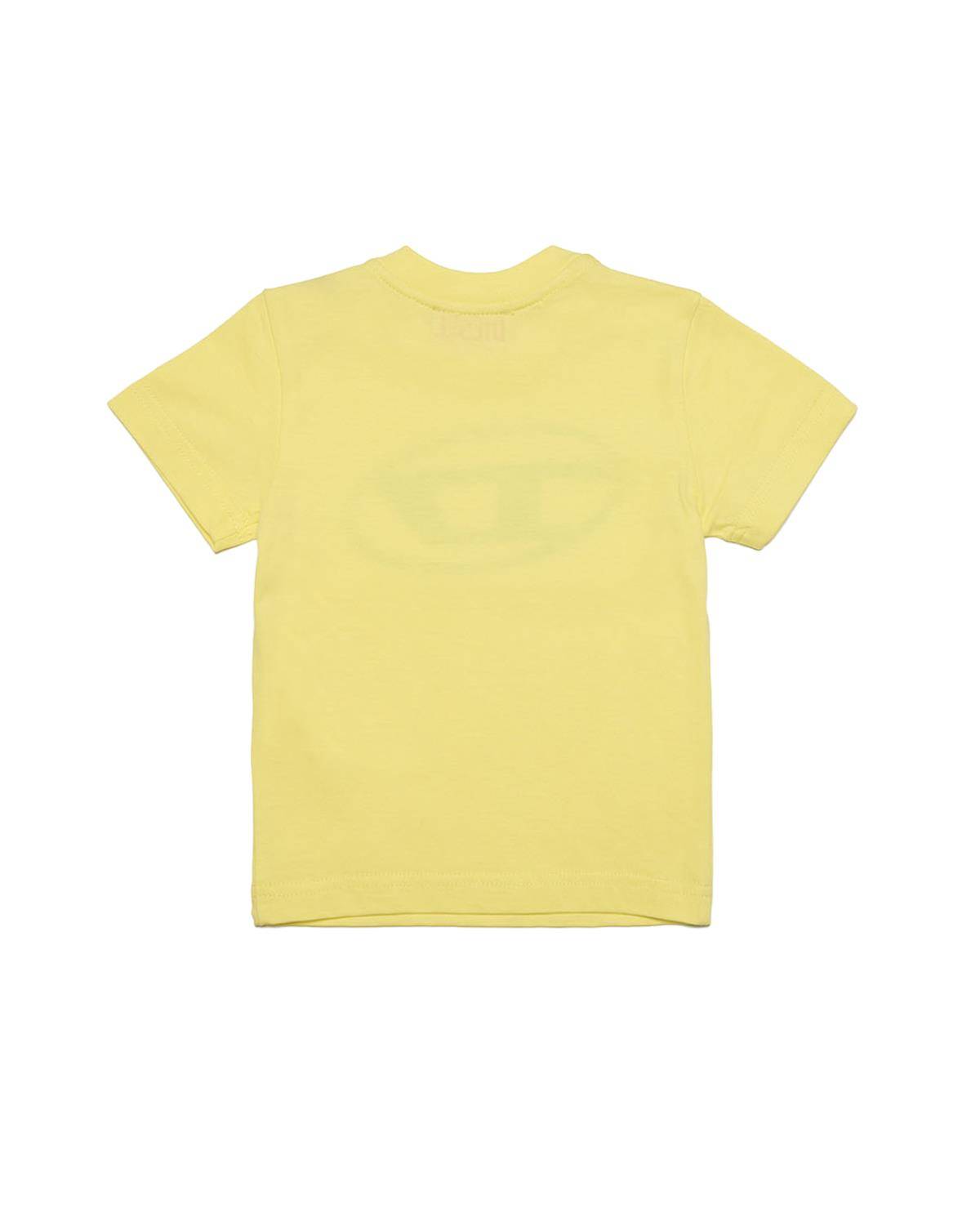 T-SHIRT DIESEL K00519 LIMONCELLO YELLOW-1