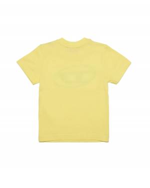 T-SHIRT DIESEL K00519 LIMONCELLO YELLOW-1-mini