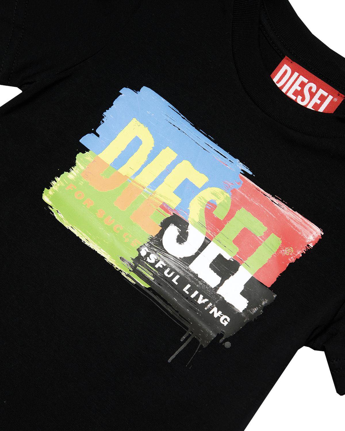 T-SHIRT DIESEL K00520 NERO-2