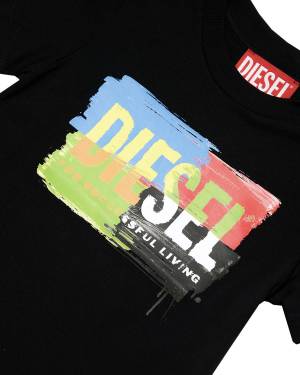 T-SHIRT DIESEL K00520 NERO-2-mini