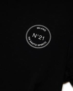 T-SHIRT N21 N21818 BLACK-2-mini