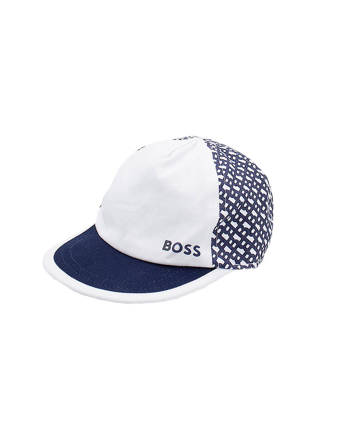 CAPPELLO HUGO BOSS J91140 BIANCO BLU-1