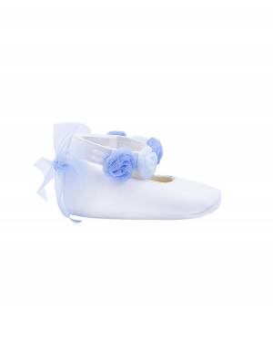 SCARPE LE BEBÉ LBG4764 BIANCO-AZZURRO