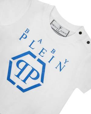 T-SHIRT PHILIPP PLEIN 1MM001 BIANCO-2-mini