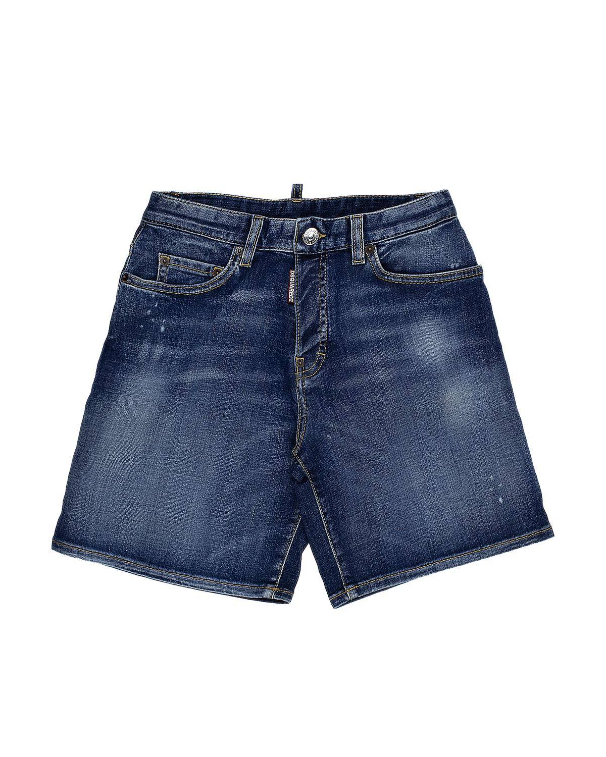 BERMUDA DSQUARED2 DQ0782 BLUE DENIM