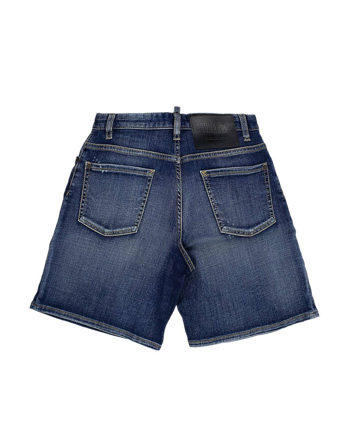 BERMUDA DSQUARED2 DQ0782 BLUE DENIM-1