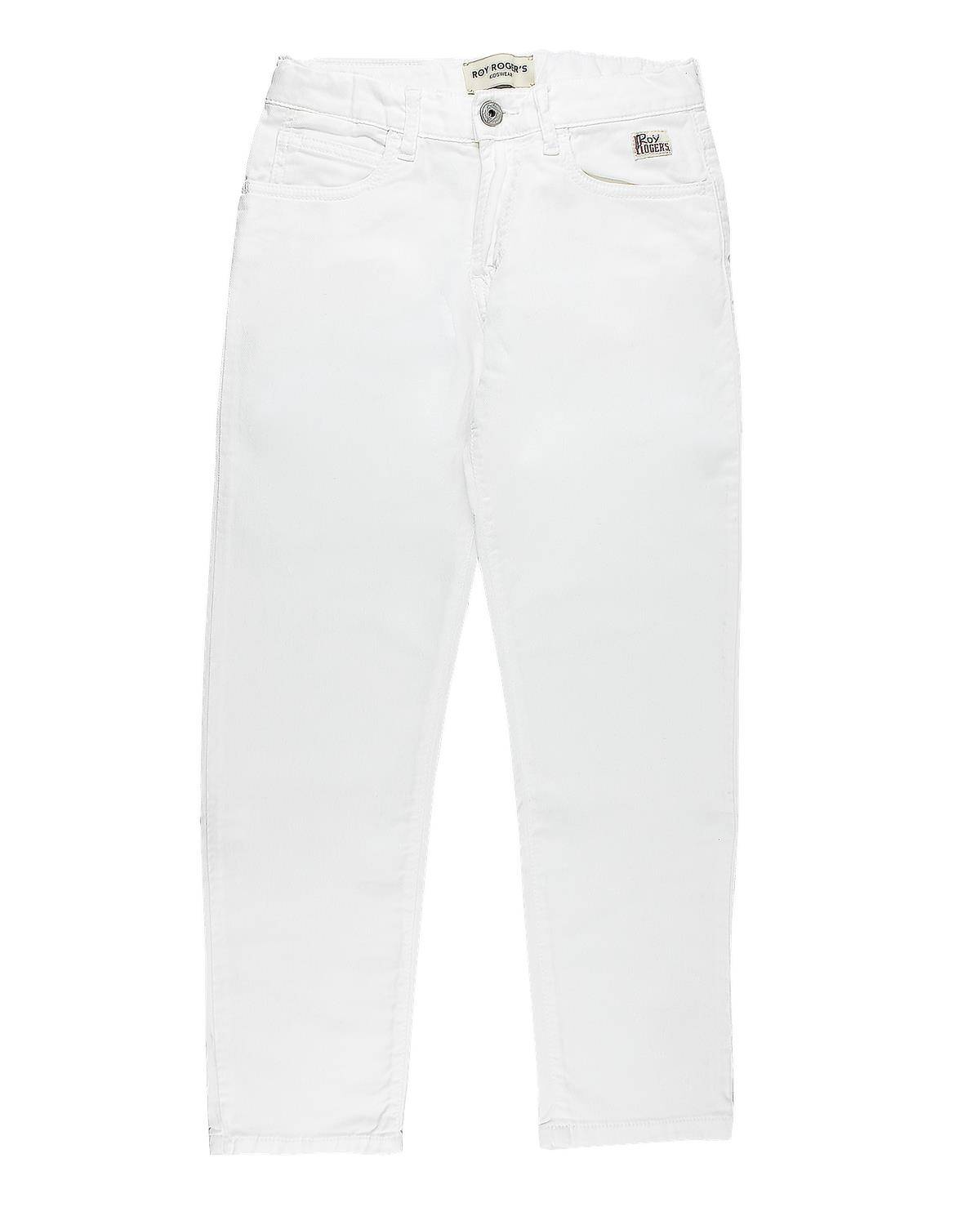 JEANS ROY ROGER'S P23RBB000P0370127 WHITE