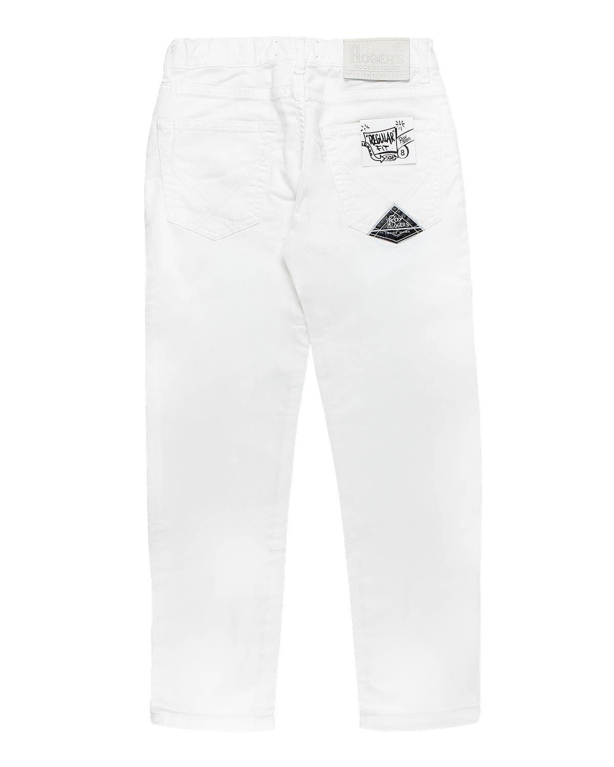 JEANS ROY ROGER'S P23RBB000P0370127 WHITE-1