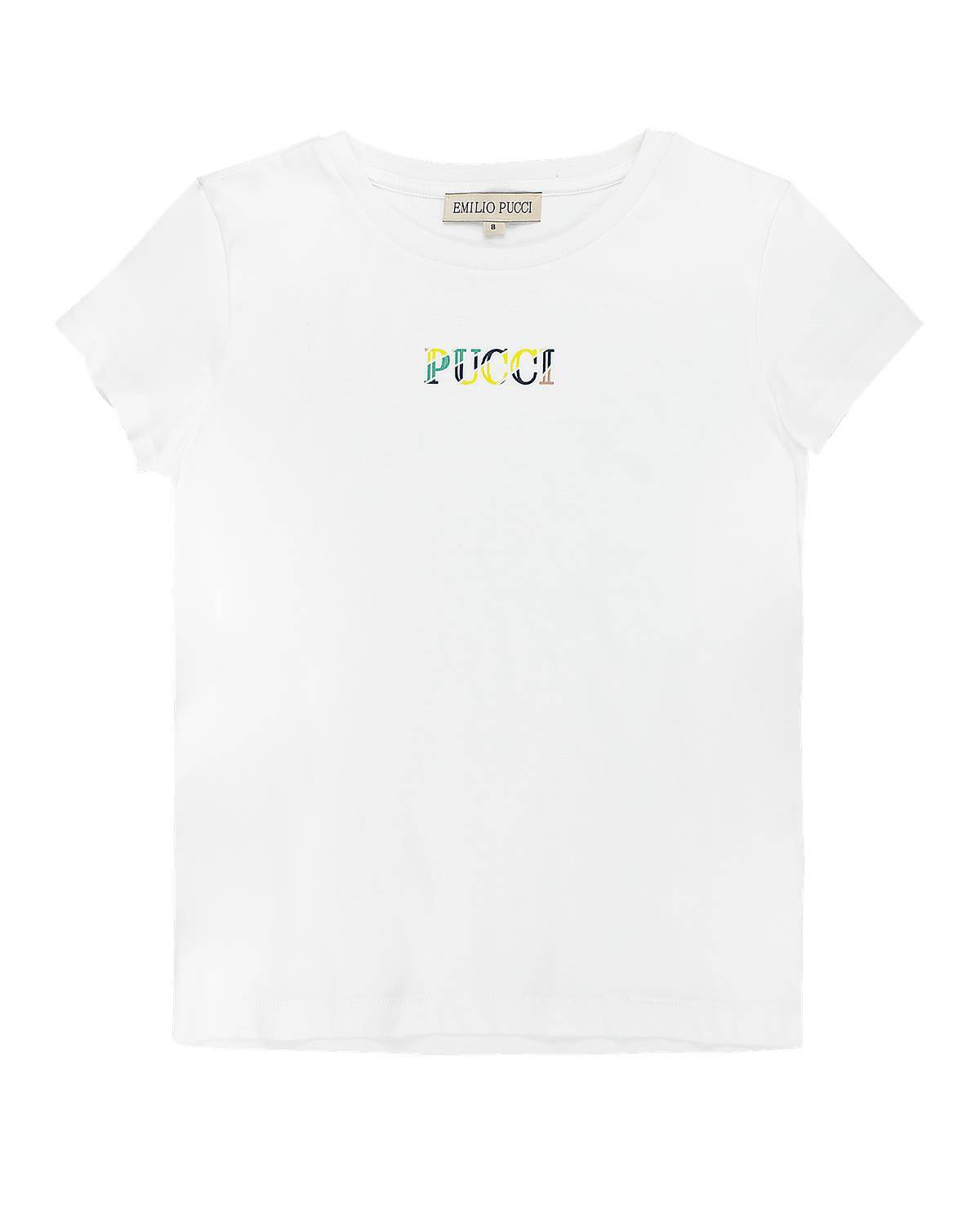 T-SHIRT EMILIO PUCCI 9R8A71 BIANCO