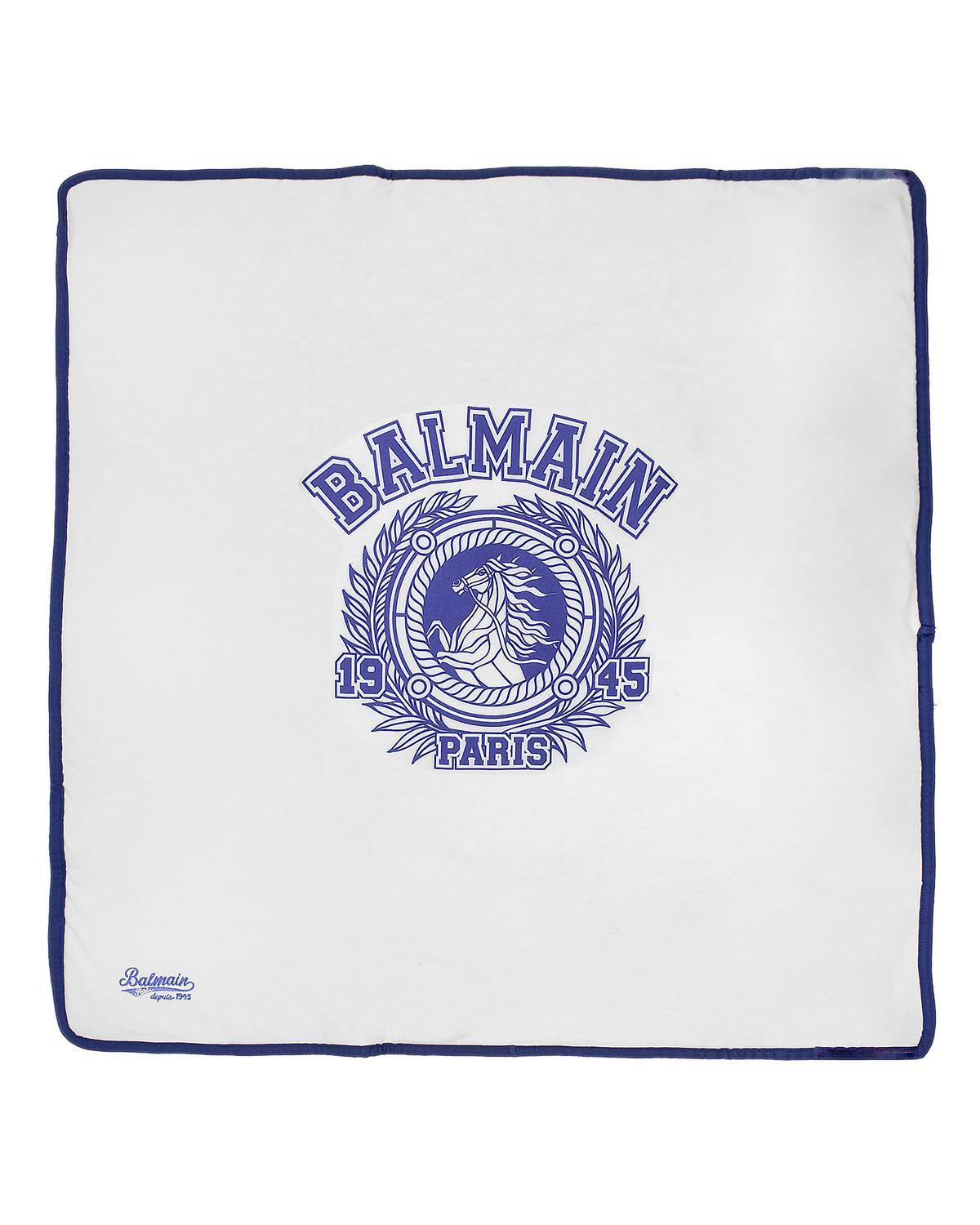 COPERTA BALMAIN 6O0A10 WHITE/AZURE-BLUE-1