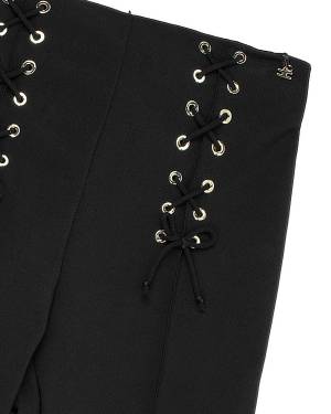 PANTALONE ELISABETTA FRANCHI EFPA183 NERO-2-mini