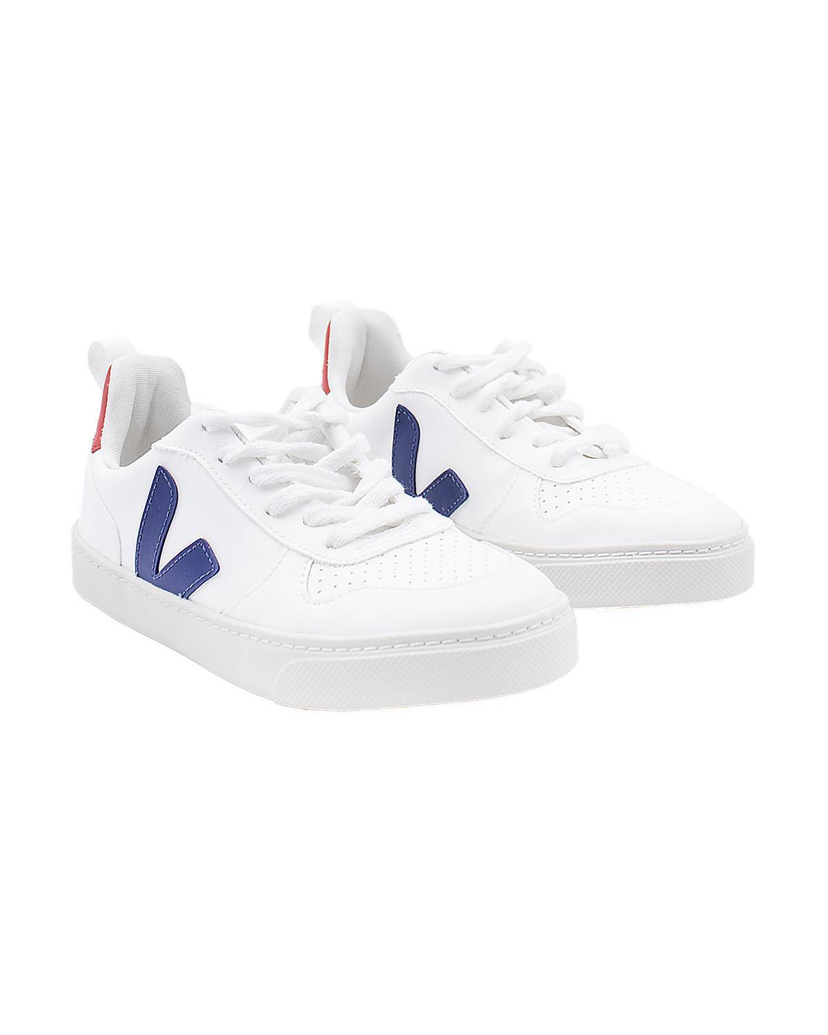 SCARPE VEJA CXL072570 BIANCO-BLU-2