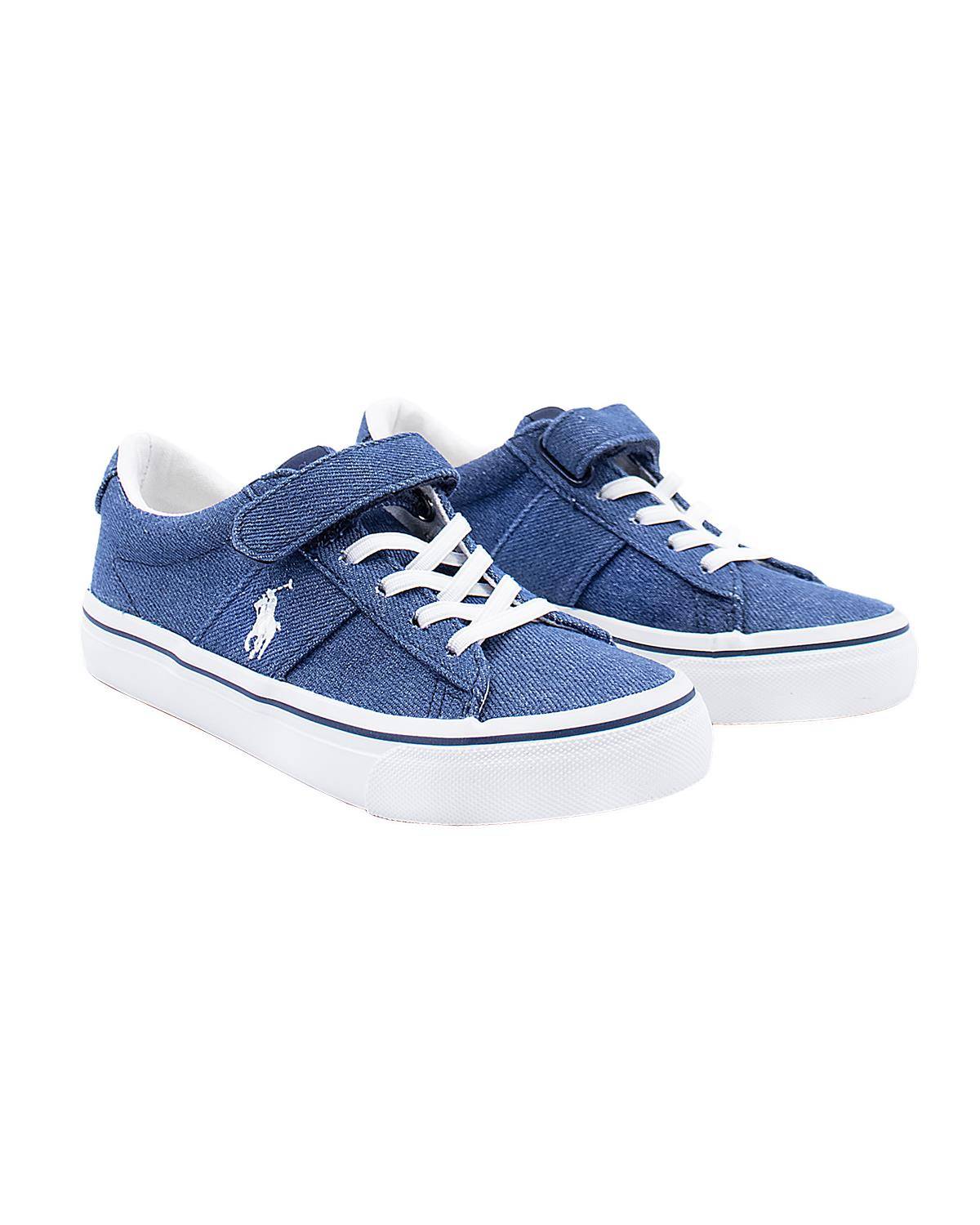 SCARPE POLO RALPH LAUREN RF103991 DENIM-2