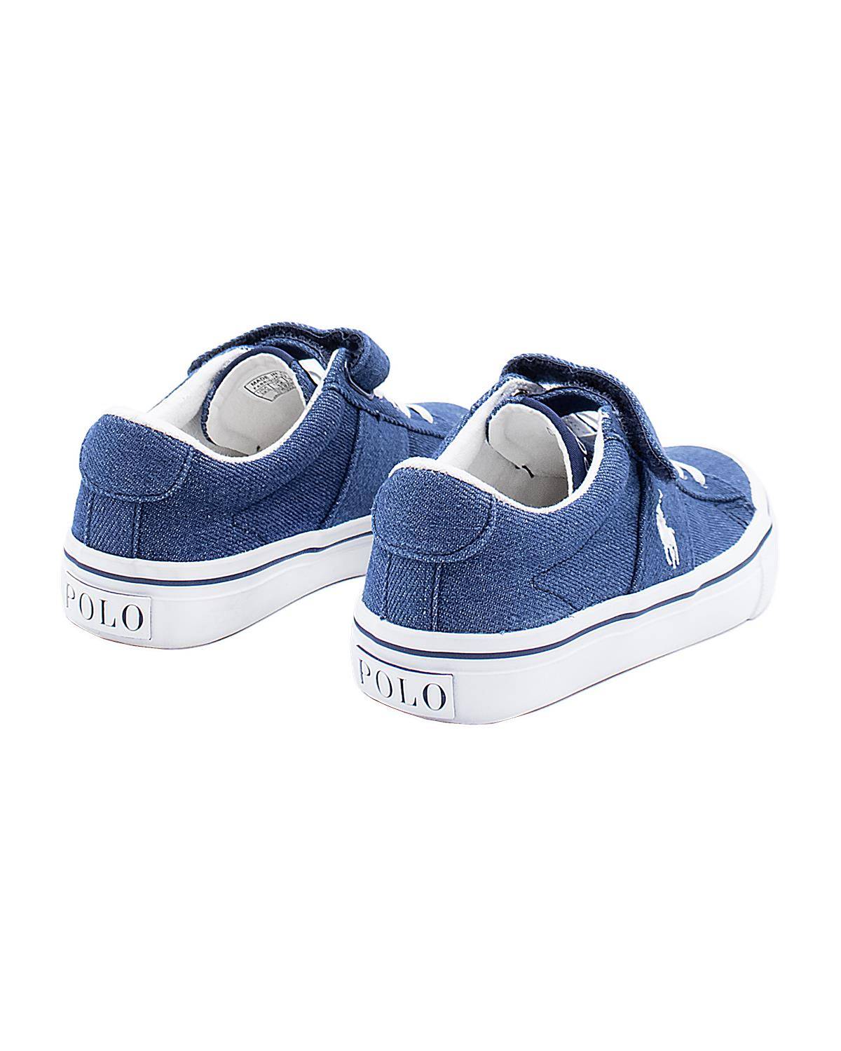 SCARPE POLO RALPH LAUREN RF103991 DENIM-3