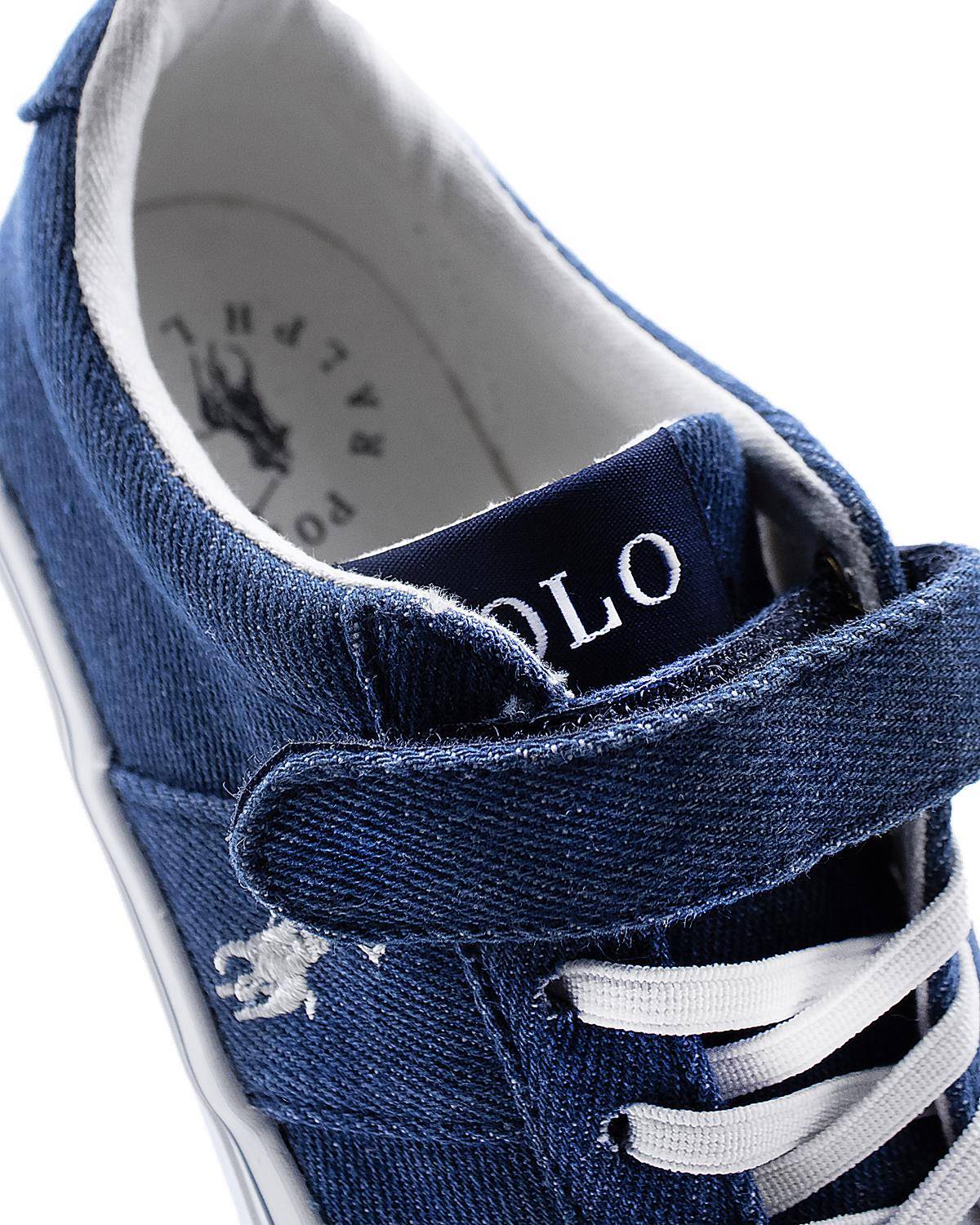 SCARPE POLO RALPH LAUREN RF103991 DENIM-4