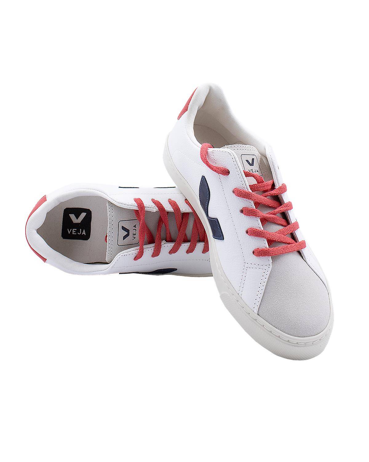 SCARPE VEJA RSL052734J BIANCO-BLU-1