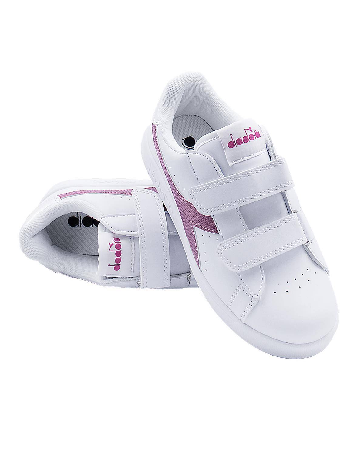 SCARPE DIADORA 101 WHITE/ROSA-1