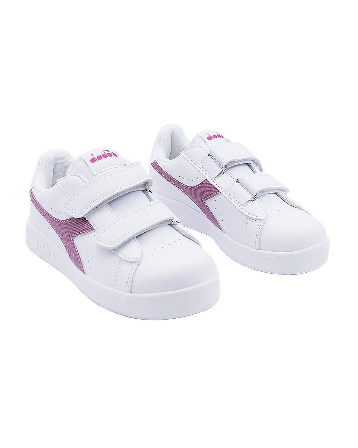 SCARPE DIADORA 101 WHITE/ROSA-2