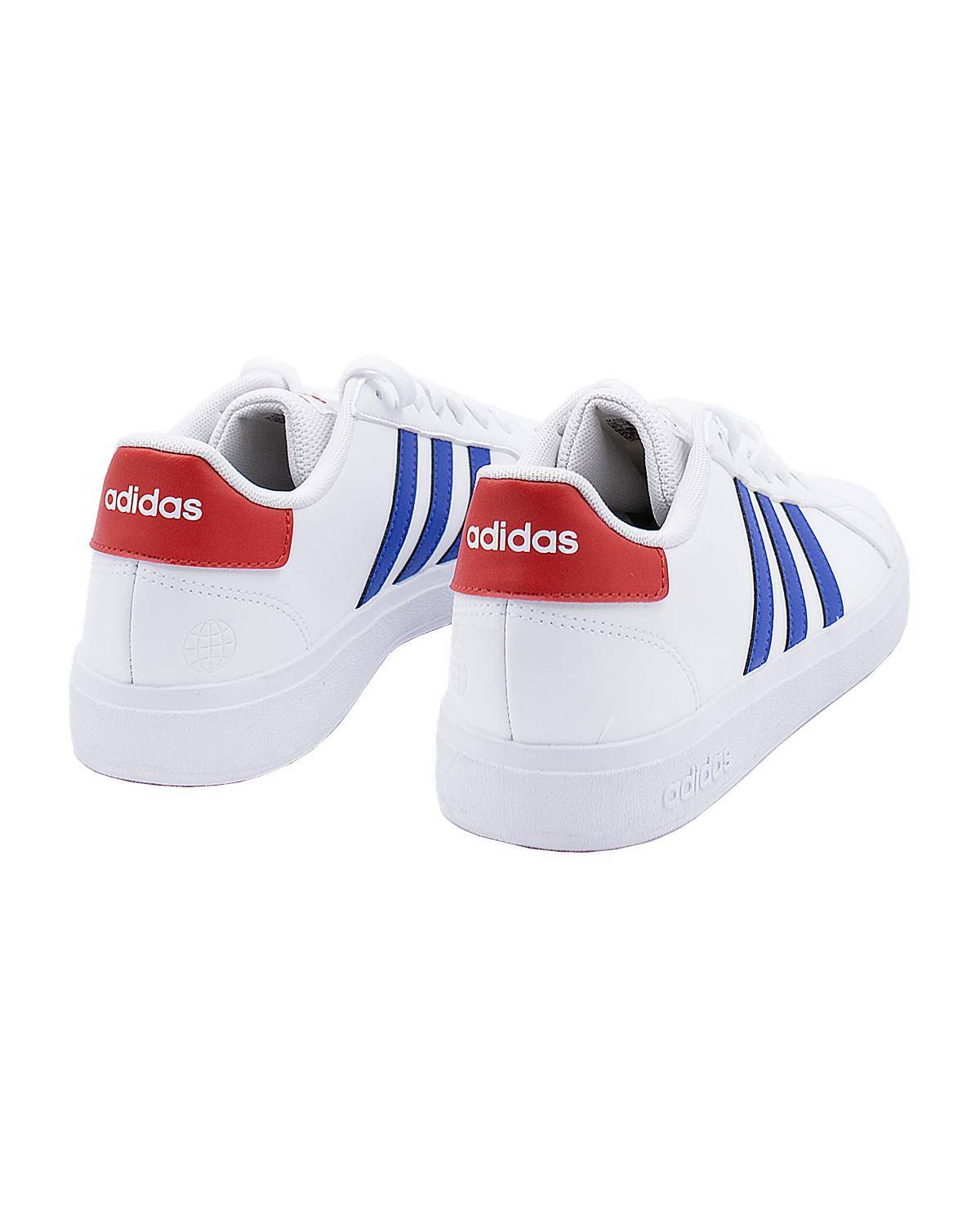 SCARPE ADIDAS GW6504 WHITE/ROYALBLU/RED-3