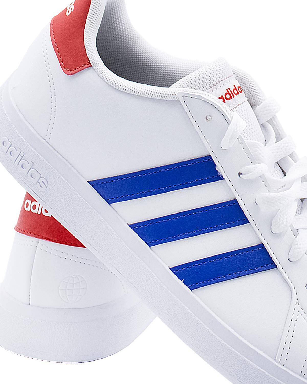 SCARPE ADIDAS GW6504 WHITE/ROYALBLU/RED-4