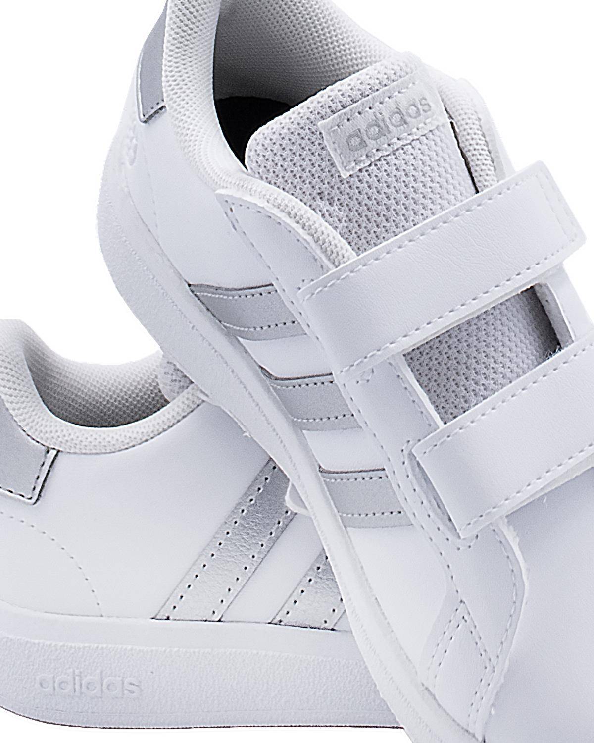 SCARPE ADIDAS GW6526 WHITE/SILVER-4