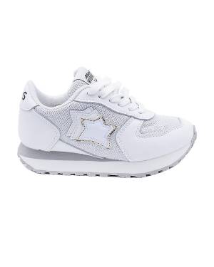SCARPE ATLANTIC STARS ICARO88 BIANCO/ARGENTO