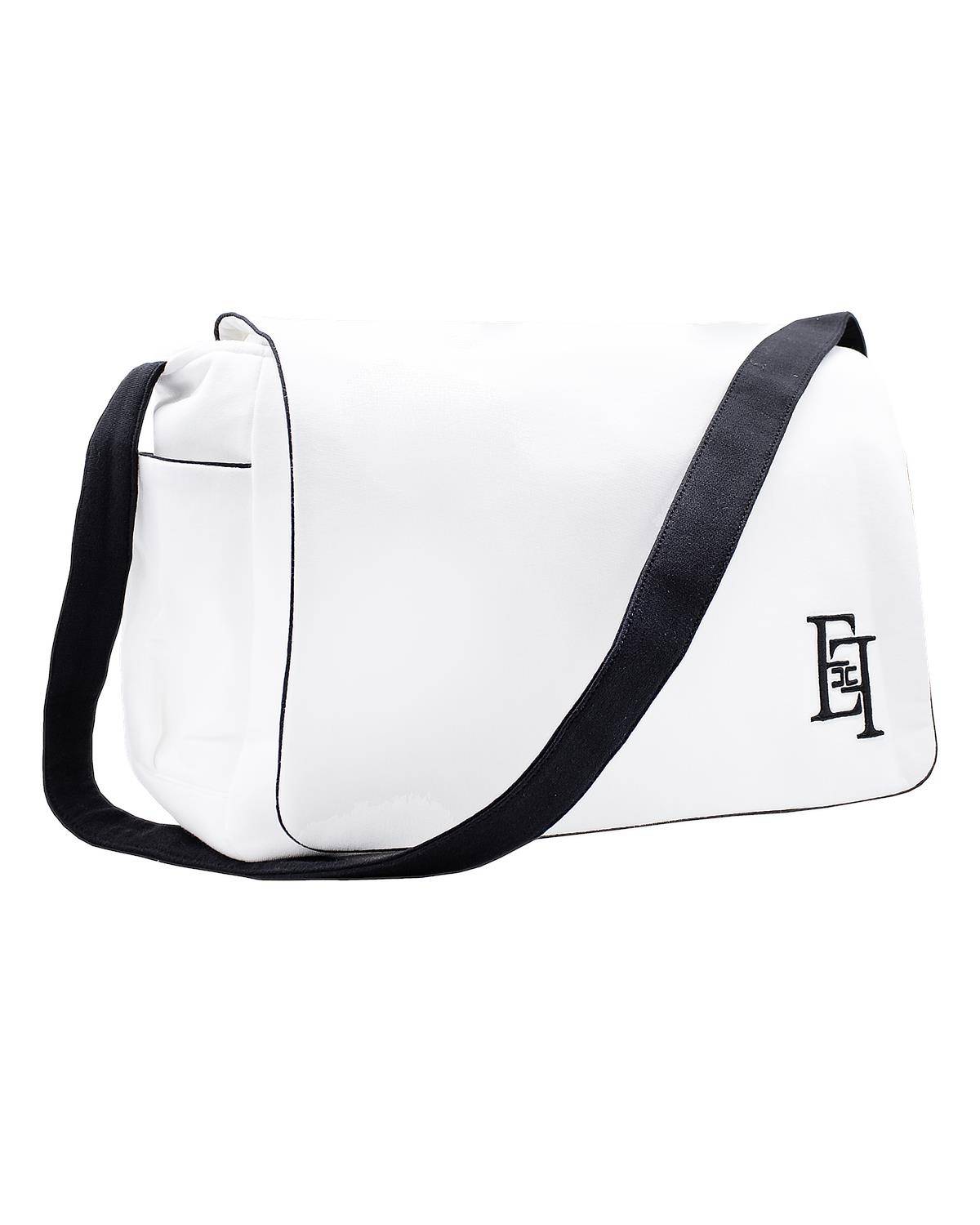 BORSA MAMMA ELISABETTA FRANCHI ENBO018 AVORIO NERO-0