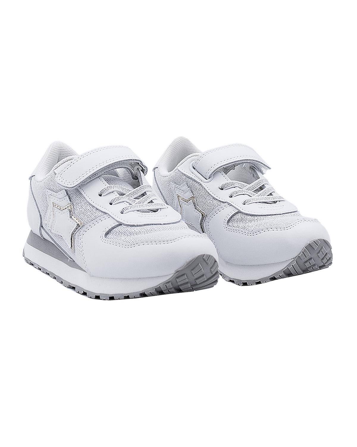 SCARPE ATLANTIC STARS BEN88 BIANCO/ARGENTO-1