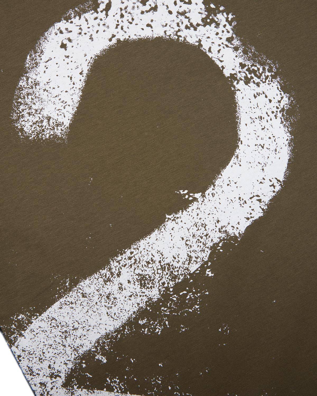 T-SHIRT N21 N21580 0N509 DARK OLIVE GREEN + 0N900 BLACK-2