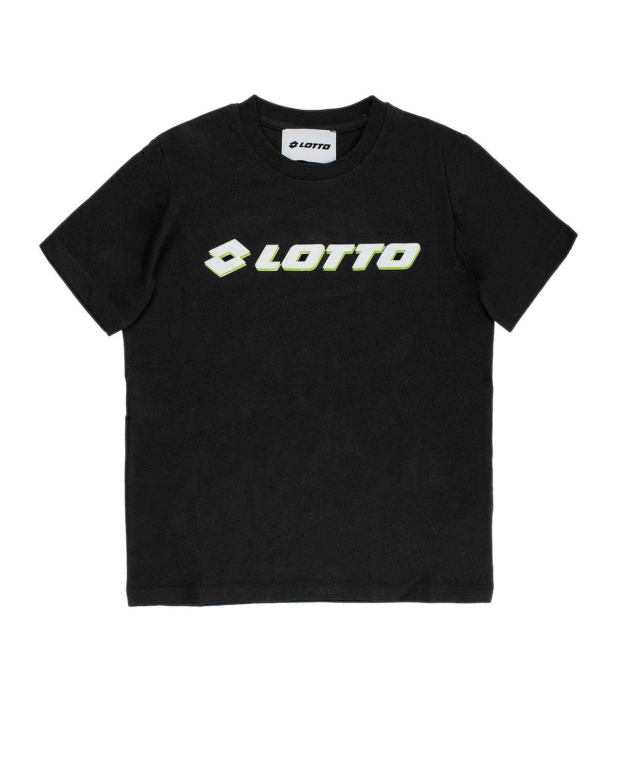 T-SHIRT LOTTO LT0141 BLACK