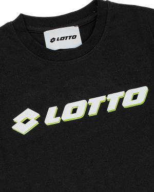 T-SHIRT LOTTO LT0141 BLACK-2-mini