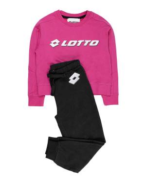 COMPLETO LOTTO LT0200 FUXIA/BLACK-mini