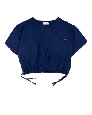T-SHIRT PLEASE MB89030G BLU NAVY-mini
