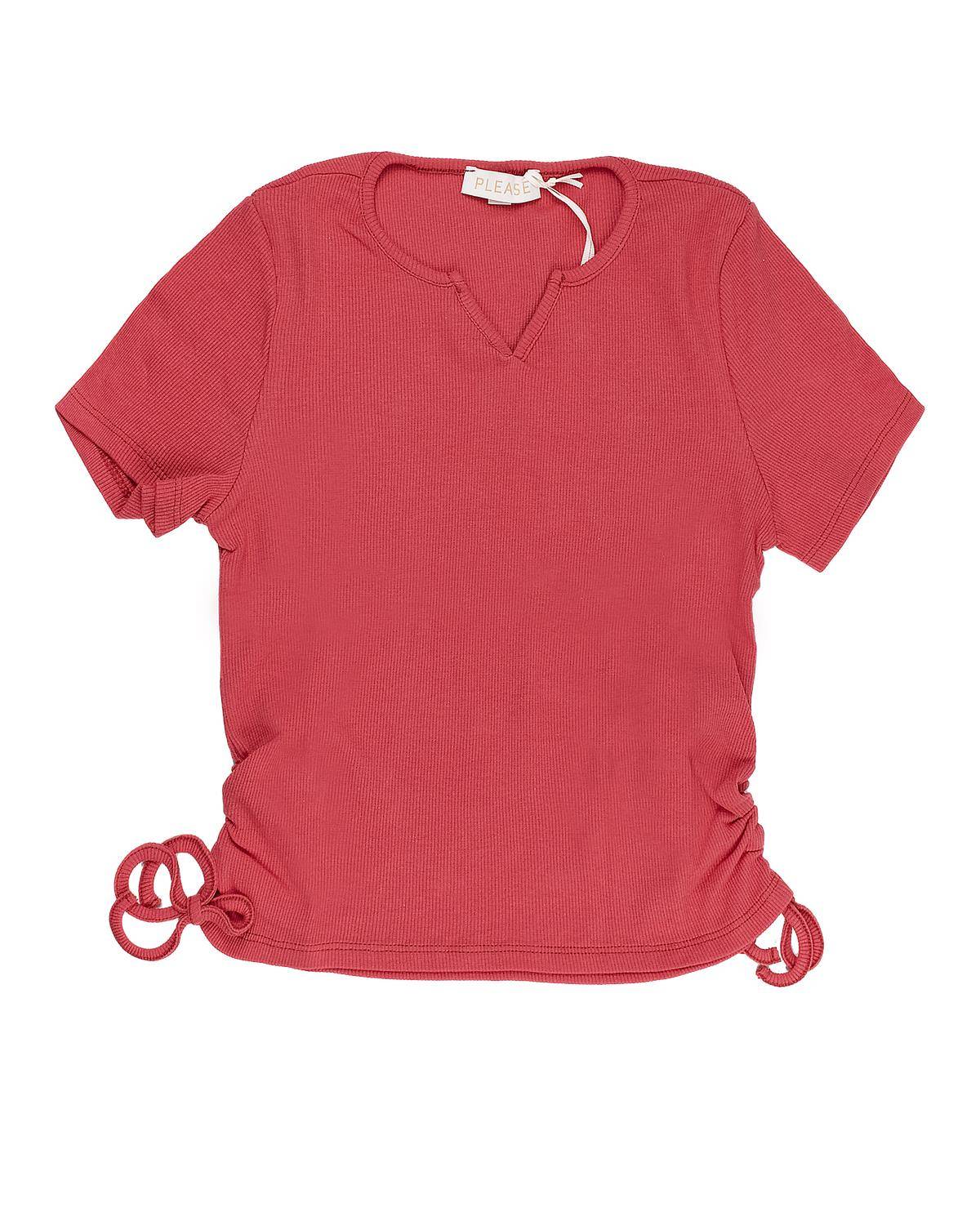 T-SHIRT PLEASE MBA3072G CORALLO