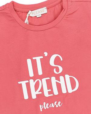 T-SHIRT PLEASE MBD1032G CORALLO-2-mini