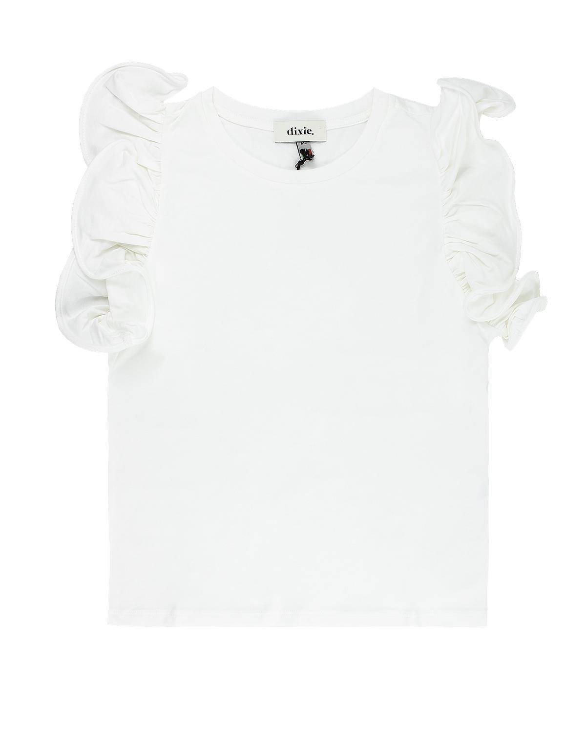 T-SHIRT DIXIE MB39030G BIANCO LANA