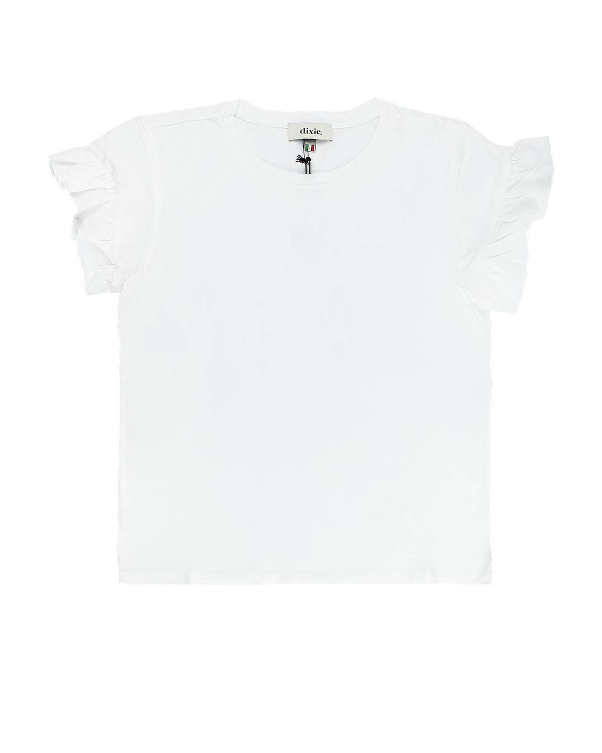 T-SHIRT DIXIE MB97030G BIANCO LANA