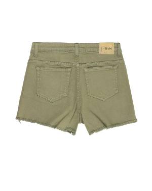 PANTALONCINO DIXIE RB58132G VERDE SCURO-1-mini