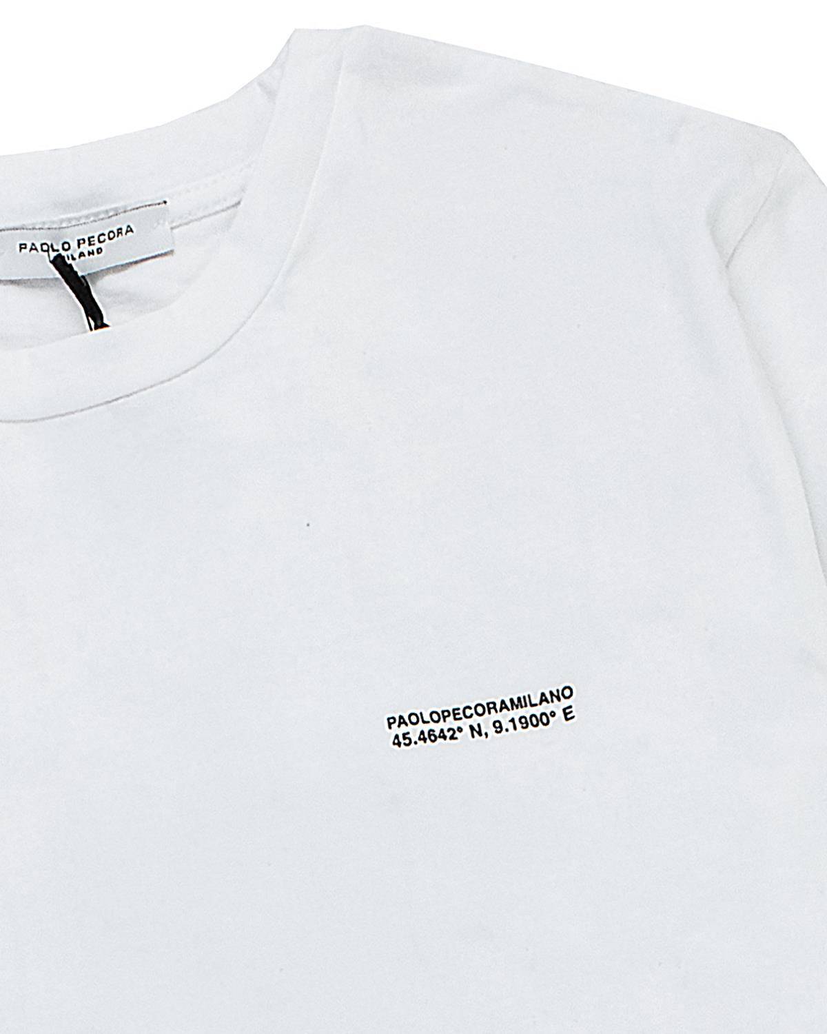 T-SHIRT PAOLO PECORA PP3659 BIANCO-2