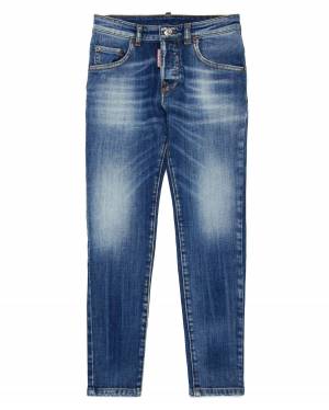 JEANS DSQUARED2 DQ03LD BLUE DENIM