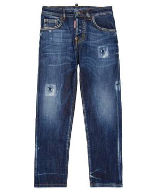 JEANS DSQUARED2 DQ0731 BLUE DENIM