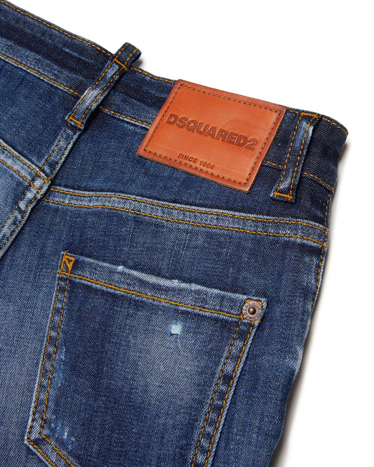 JEANS DSQUARED2 DQ0731 BLUE DENIM-3