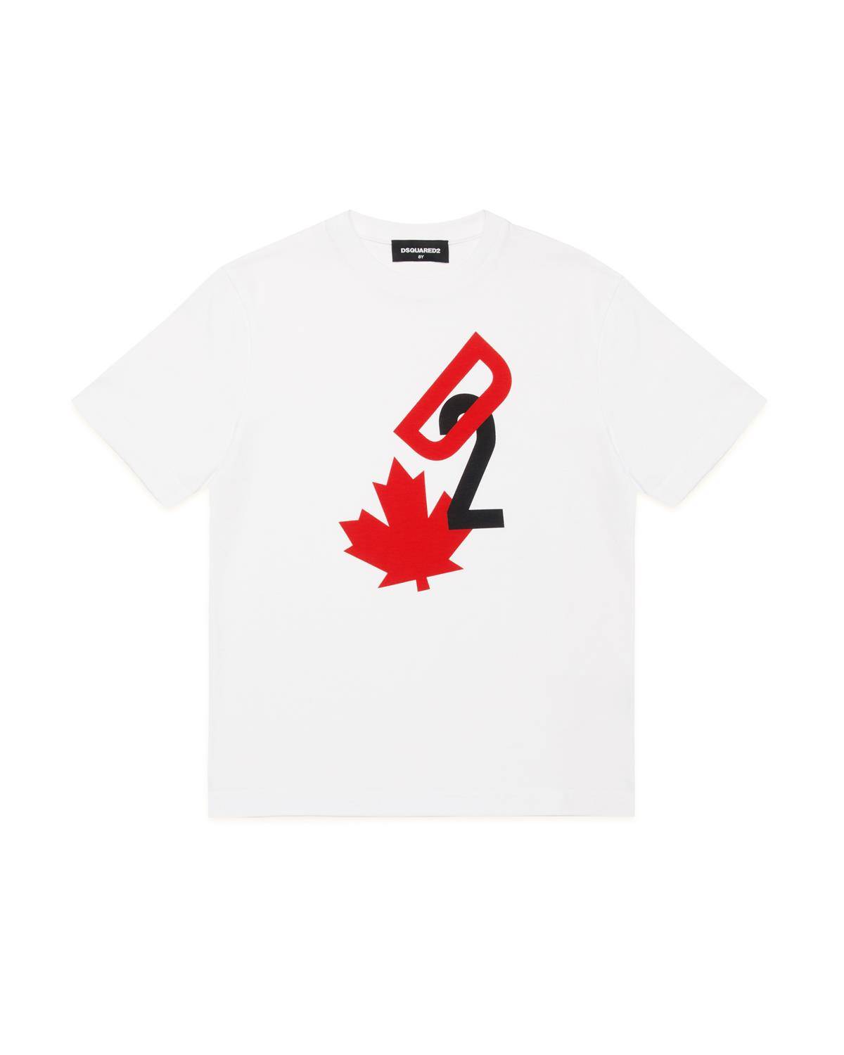 T-SHIRT DSQUARED2 DQ2464 WHITE