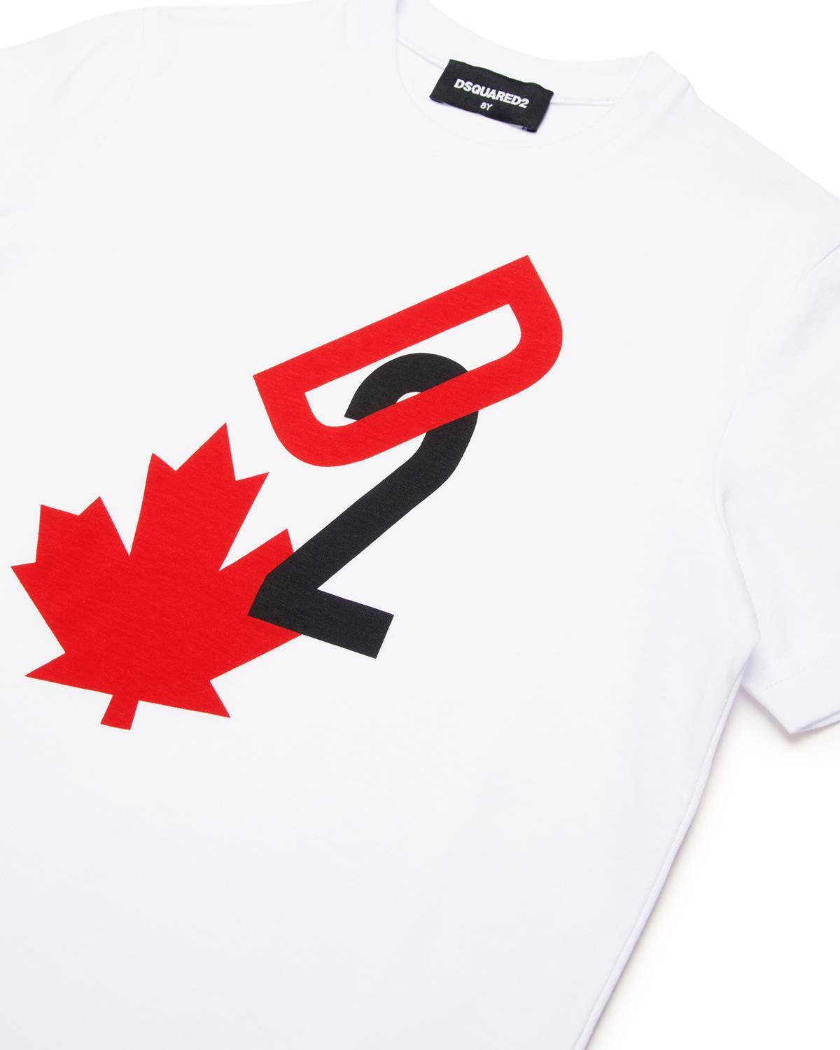 T-SHIRT DSQUARED2 DQ2464 WHITE-2