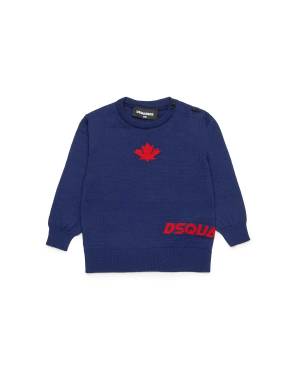 MAGLIA DSQUARED2 DQ2488 DRESS BLUE-mini