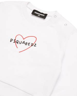 FELPA DSQUARED2 DQ2495 WHITE-2-mini