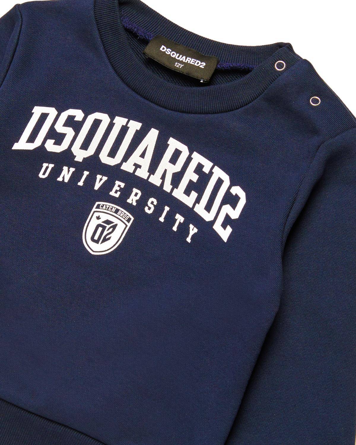 FELPA DSQUARED2 DQ2501 DRESS BLUE-2