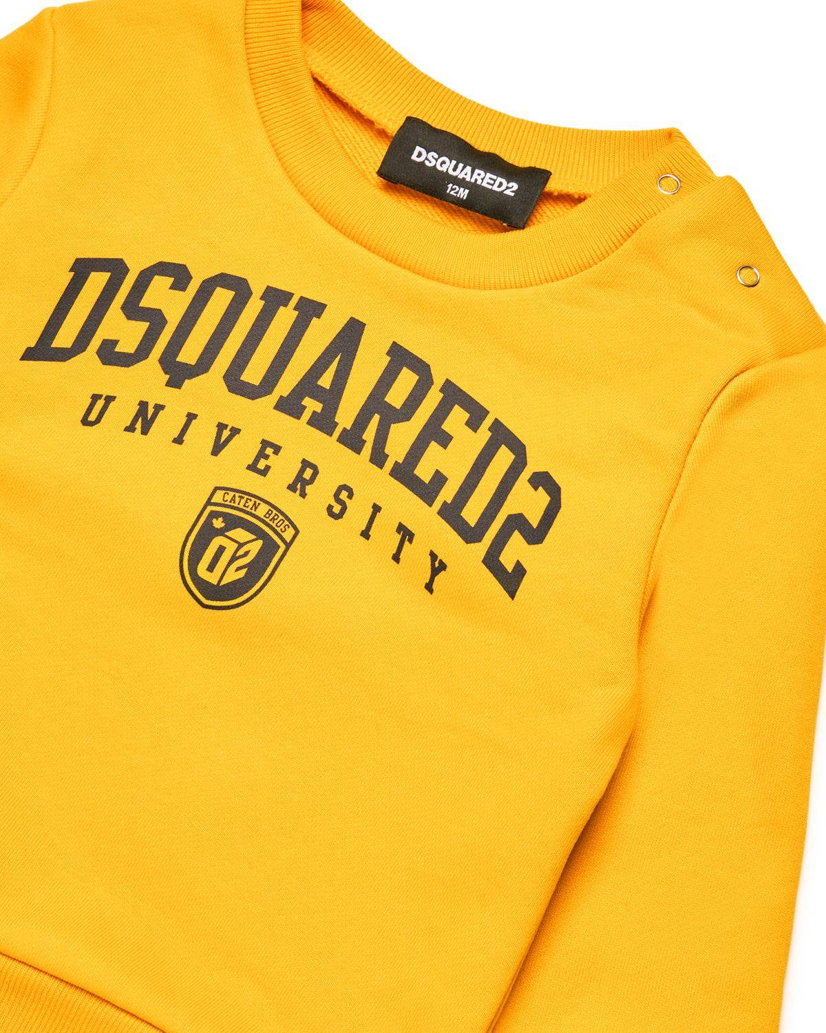 FELPA DSQUARED2 DQ2501 SUNNY YELLOW-2